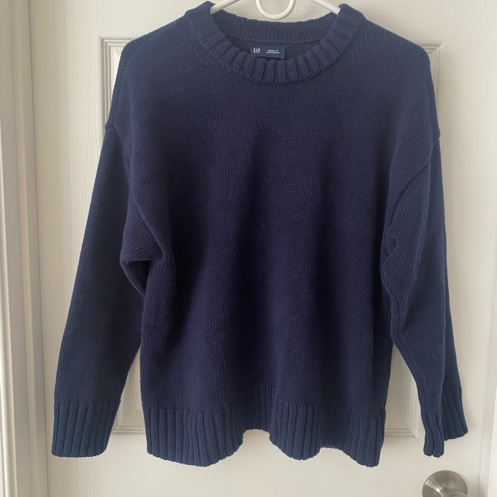 GAP 100% Cotton Oversized Boyfriend Sweater